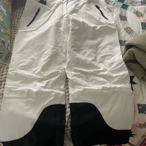 Ulla Popken White Waterproof Pants